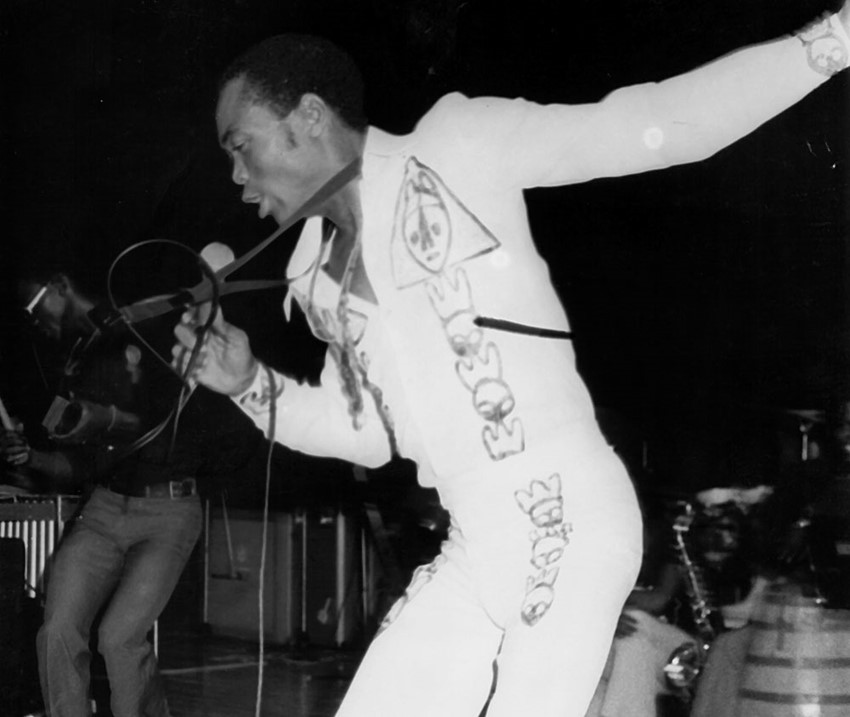 Fela Kuti (photo: Graeme Ewens Collection)