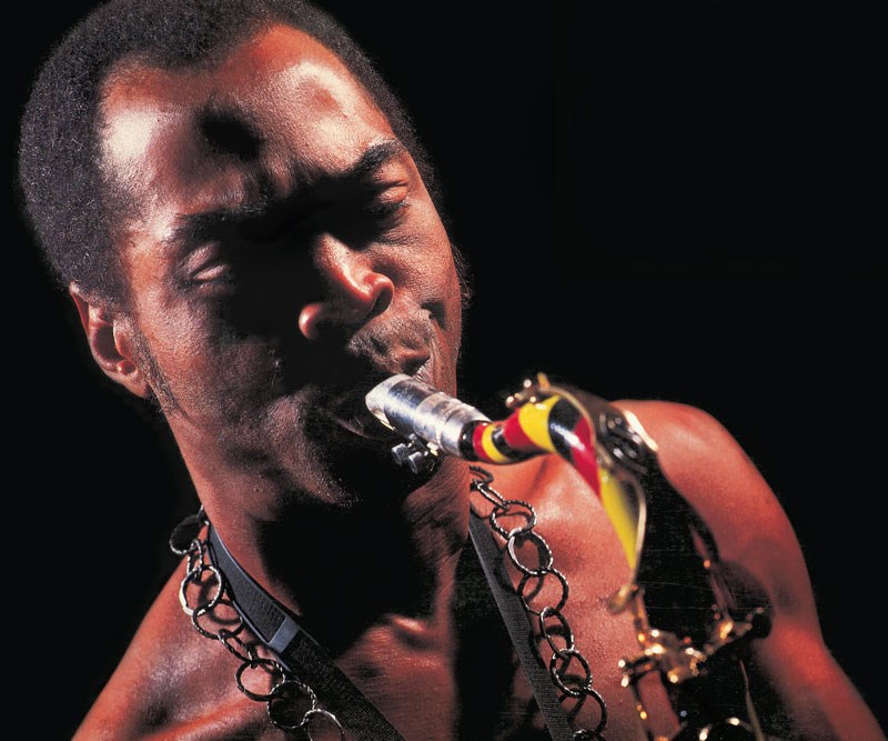 Fela Kuti (photo: Bernard Matussière)