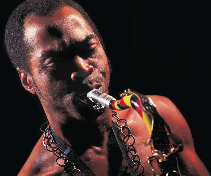 Fela Kuti (photo: Bernard Matussière)