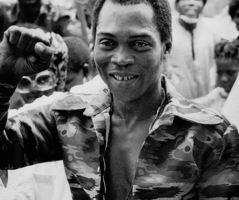 Fela Kuti (photo: Janet Griffiths)