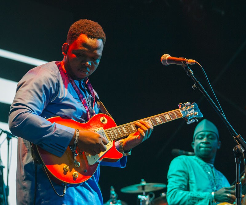 Orchestra Baobab at WOMAD 2017 (photo: Tom Askew-Miller)