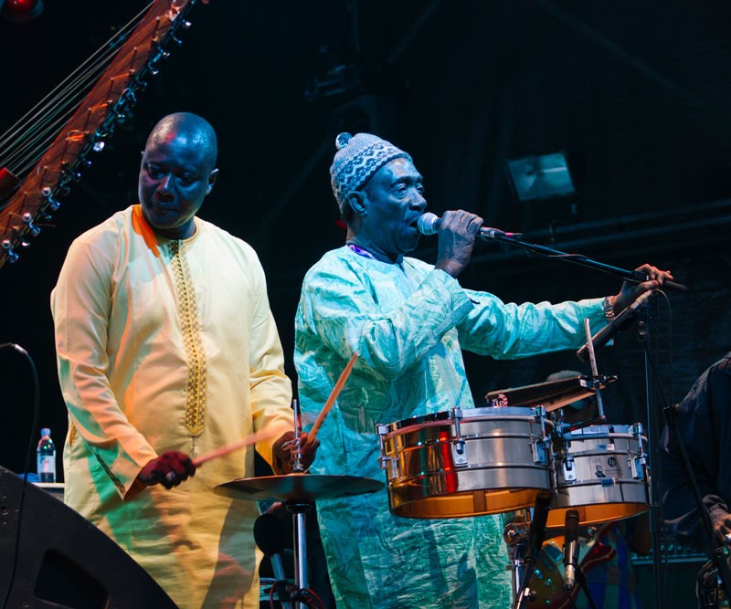 Orchestra Baobab at WOMAD 2017 (photo: Tom Askew-Miller)
