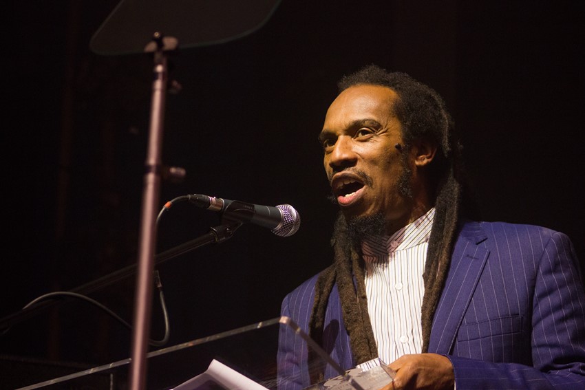 Actor and presenter Benjamin Zephaniah