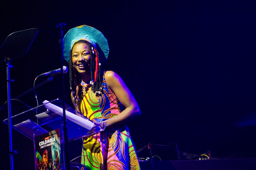 Fatoumata Diawara made a surprise appearance