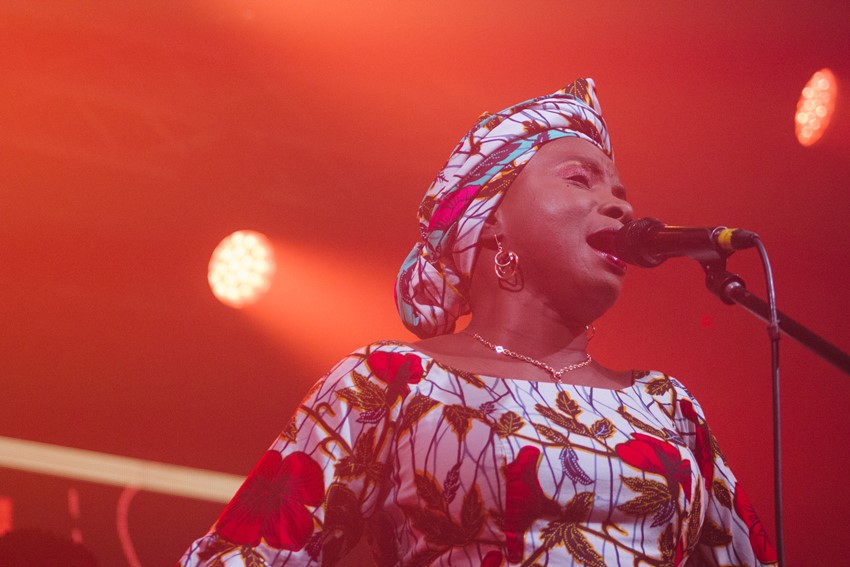 Angélique Kidjo, winner of the World Pioneer Award