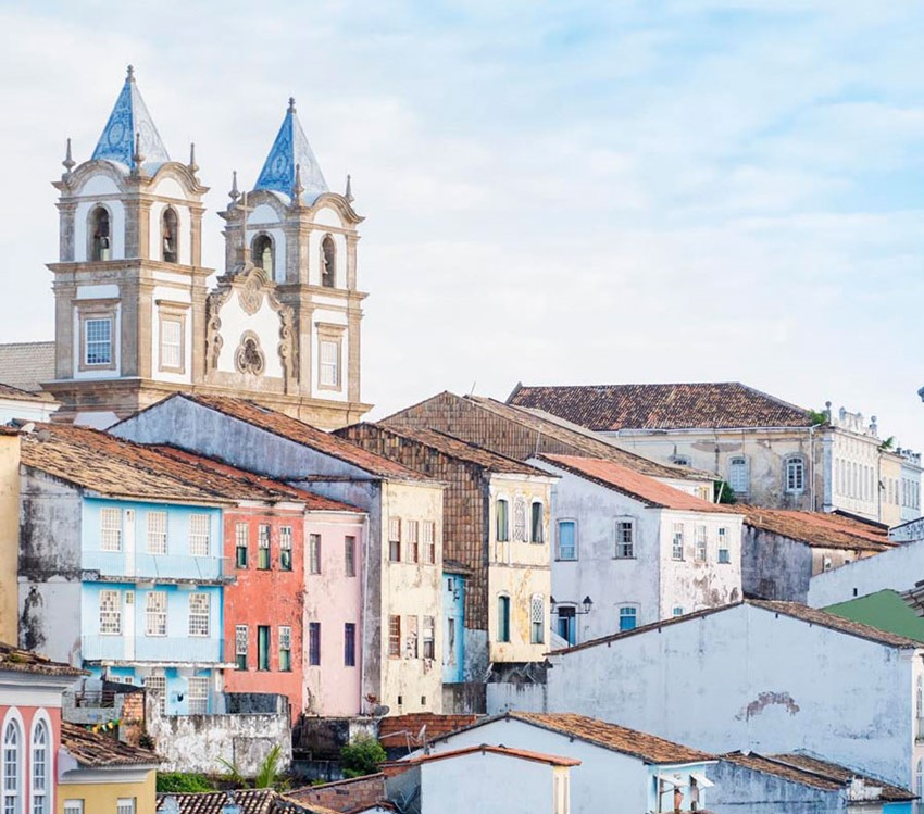 The historic Portuguese colonial centre of Salvador