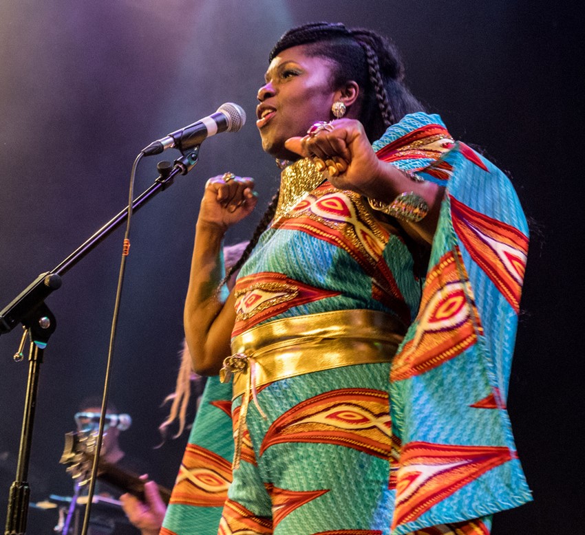 Ibibio Sound Machine (photo: Graham Perowne)