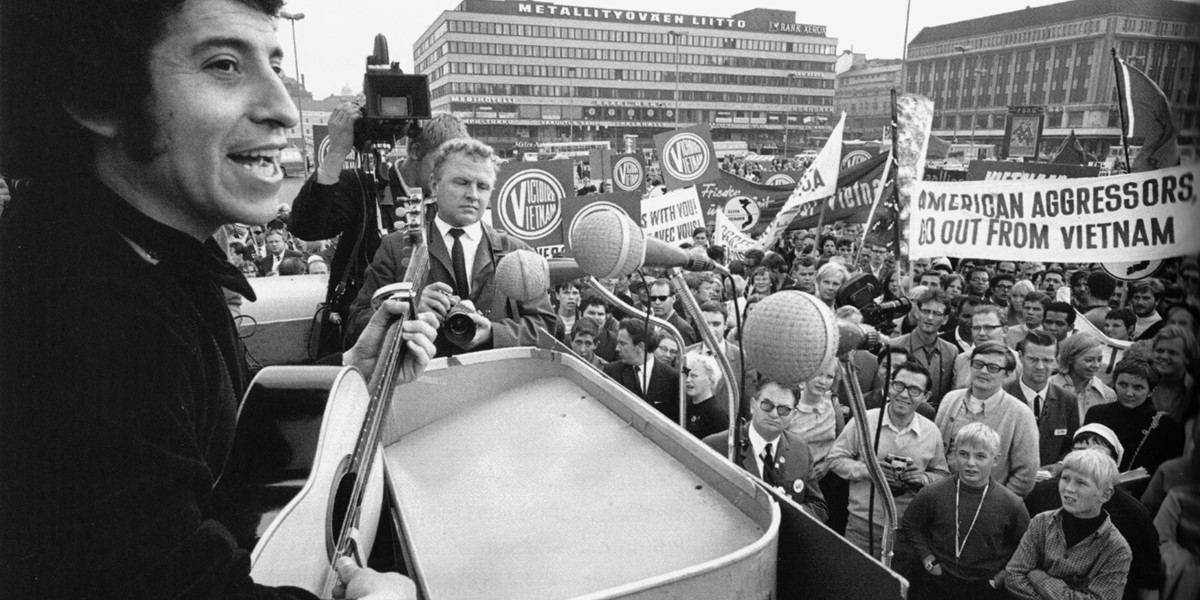 Victor Jara In Helsinki 1969