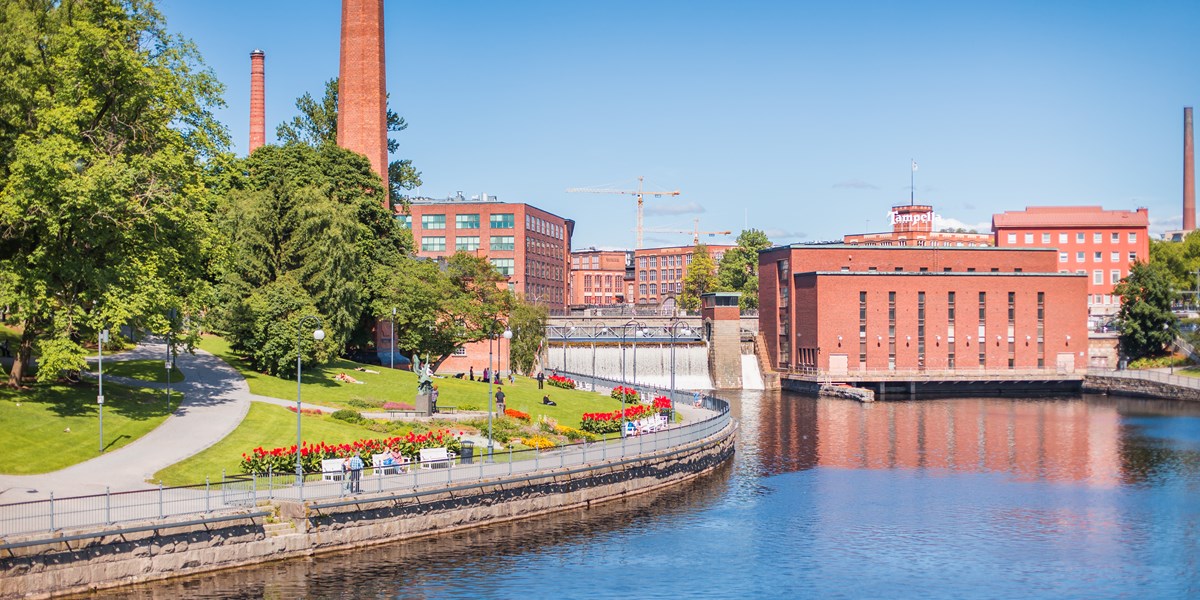 Buildings Around Tammerkoski Laura Vanzo