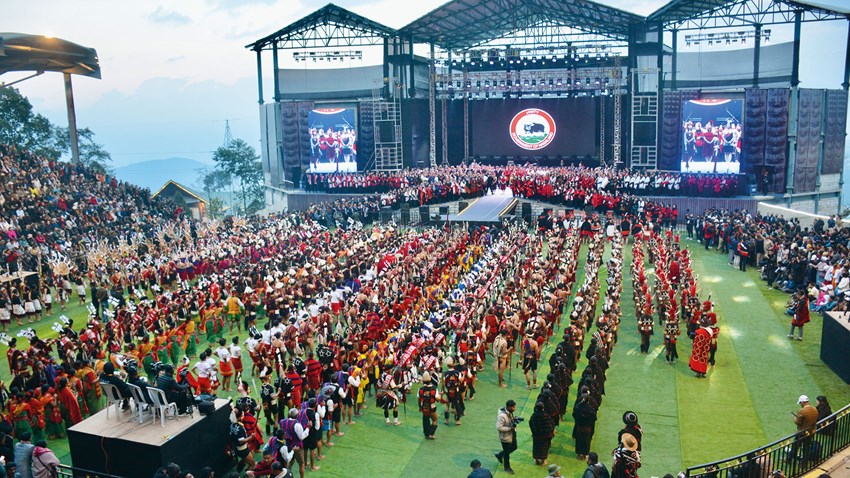 All tribes at the festival opening
